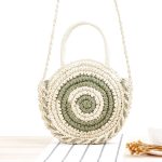 Borsa a mano in rafia