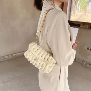 Borsa baguette uncinetto