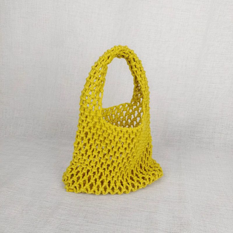 borsa-fatta-a-uncinetto-giallo-527 Borsa fatta a uncinetto - Giallo