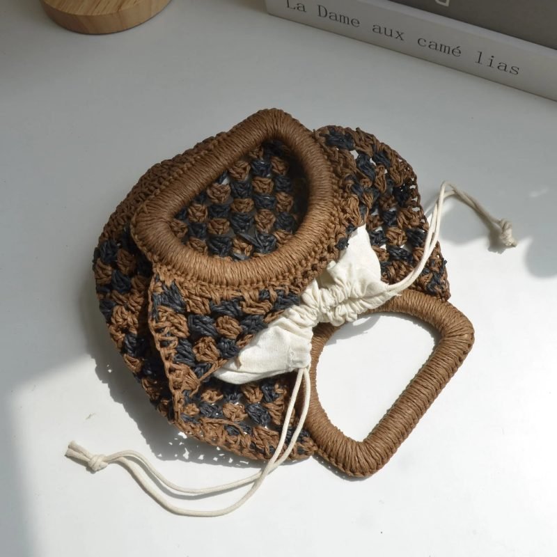 Borsa fettuccia uncinetto