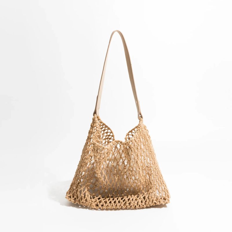 Borsa filet uncinetto - 1