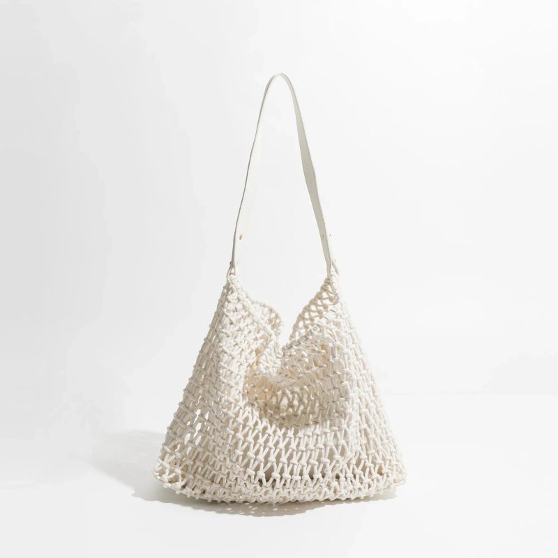 Borsa filet uncinetto - 3