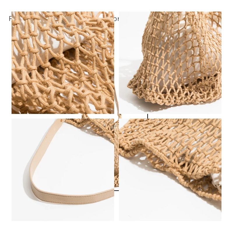 Borsa filet uncinetto