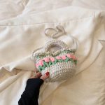 Borsa lana uncinetto - 3