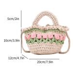 Borsa lana uncinetto