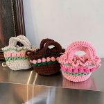 Borsa lana uncinetto