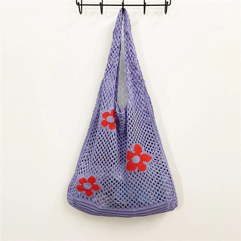 borsa-mare-a-uncinetto-viola-347 Borsa mare a uncinetto - Viola