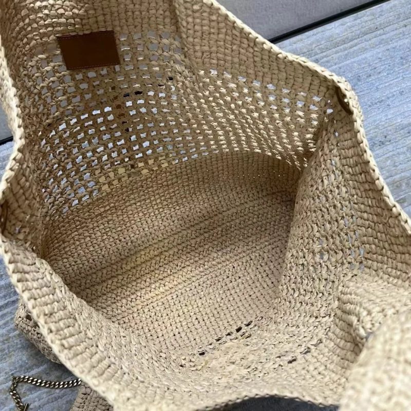 Borsa mare in rafia