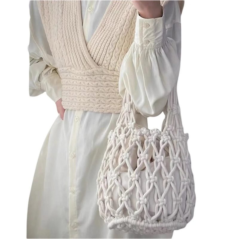 Borsa rete uncinetto