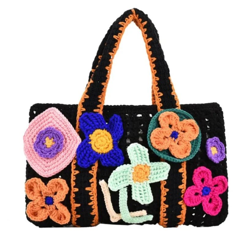 Borsa uncinetto invernale - 1