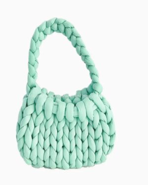 Borsa uncinetto maglia bassa - 1