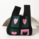 Borse a uncinetto fatte a mano - B