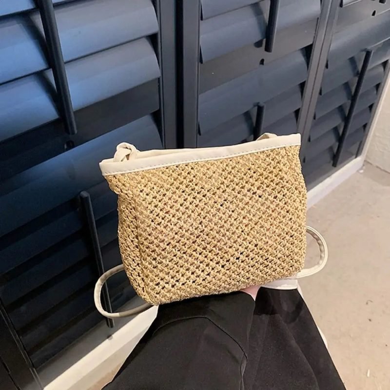 Borse all uncinetto con la rafia