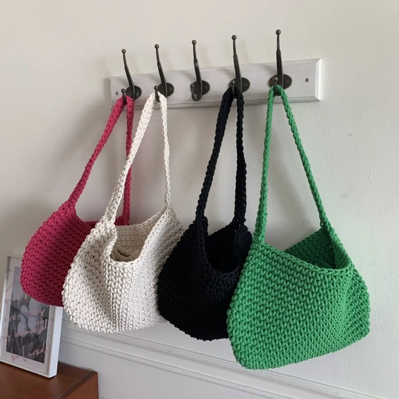 Borse fai da te all’uncinetto
