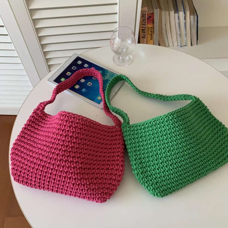 Borse fai da te all’uncinetto
