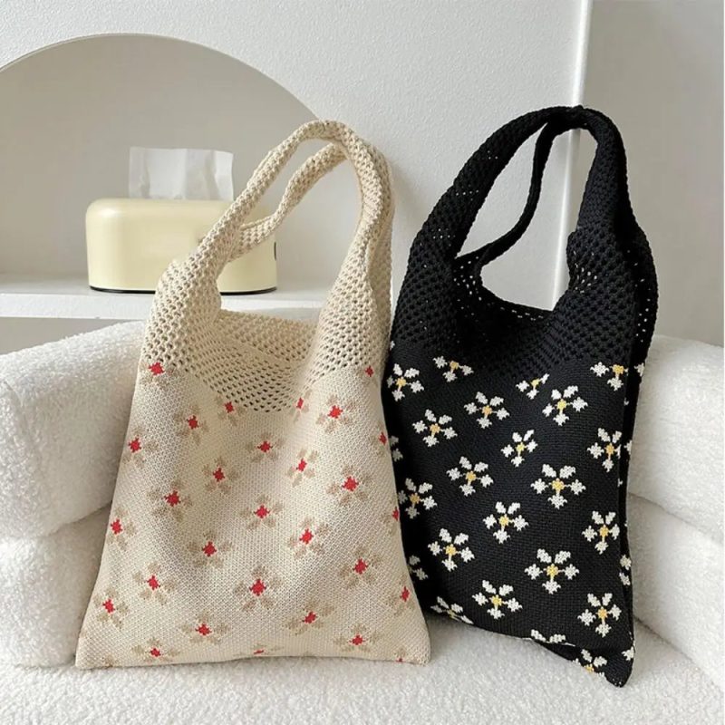 Borse grandi all’uncinetto