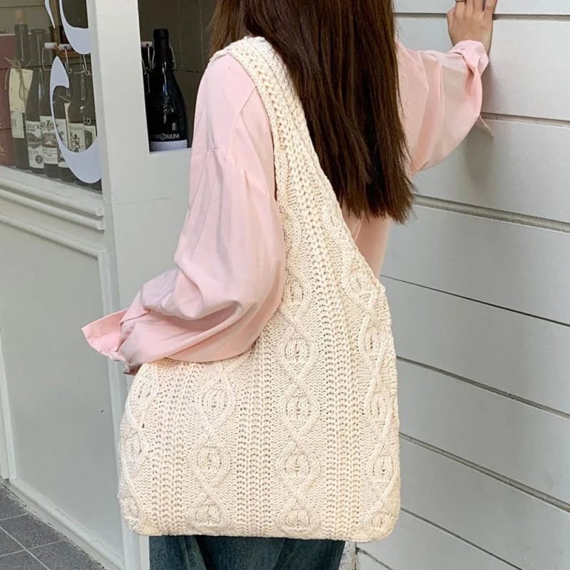 Borse realizzate all’uncinetto