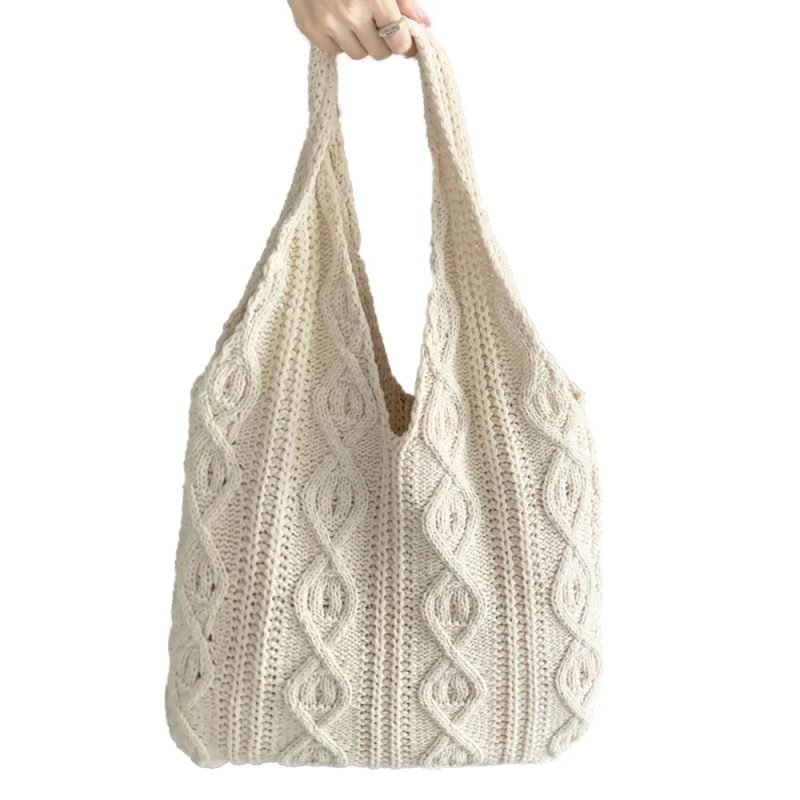 Borse realizzate all’uncinetto