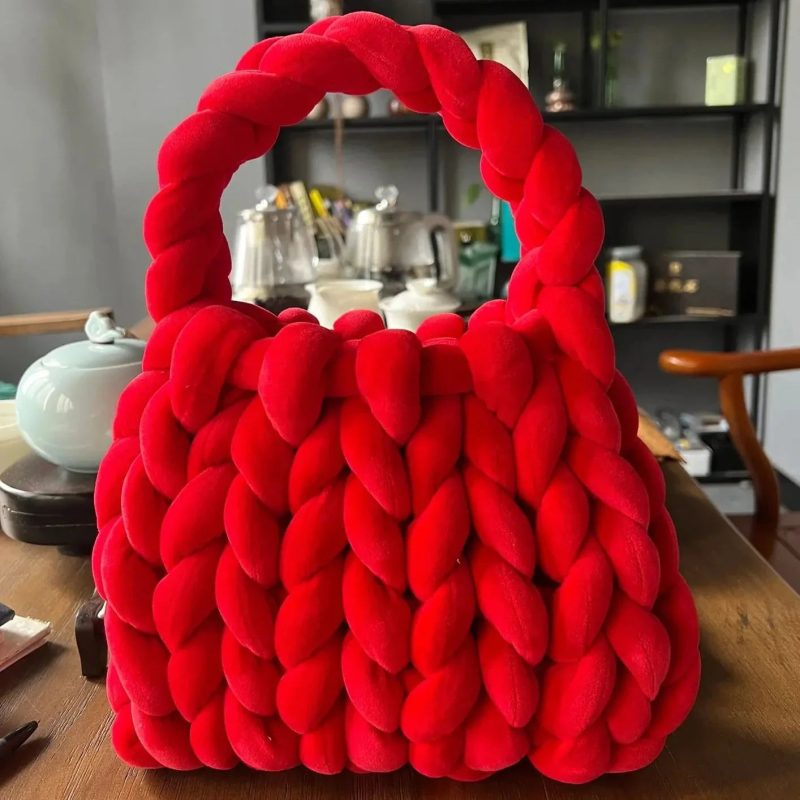 Piccola borsa all’uncinetto - 4