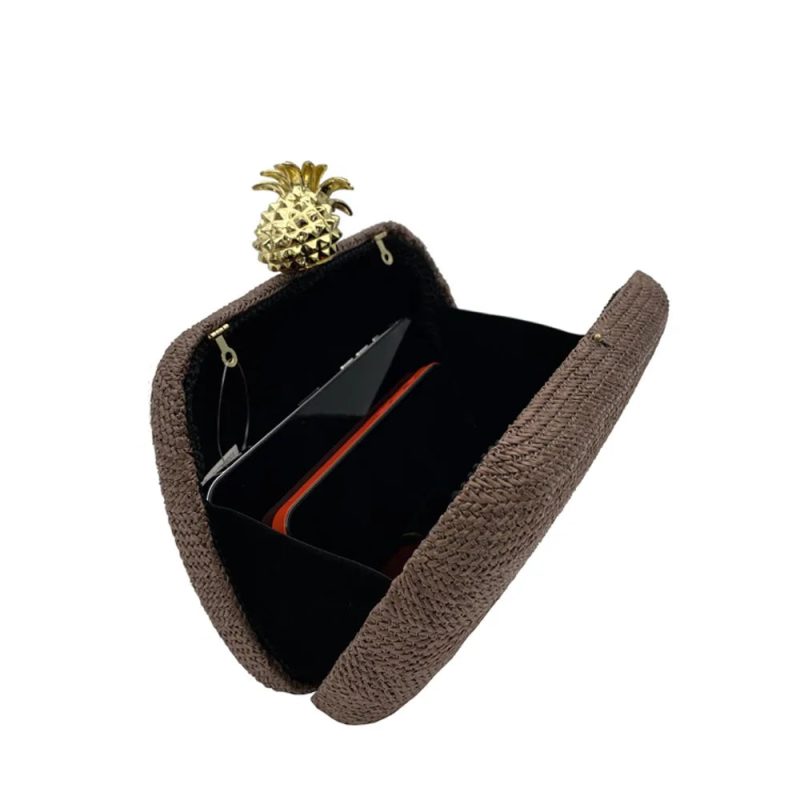 Pochette rafia uncinetto