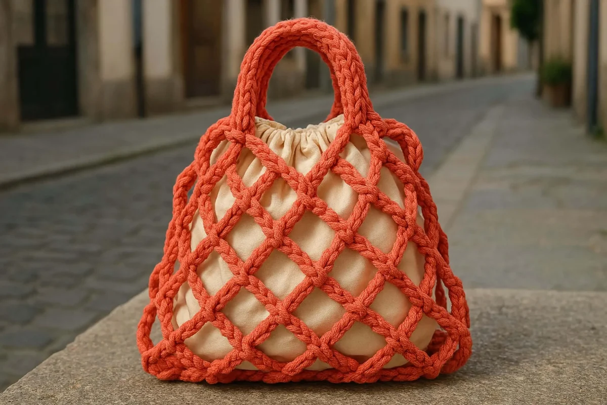 come fare una borsa con la fettuccia