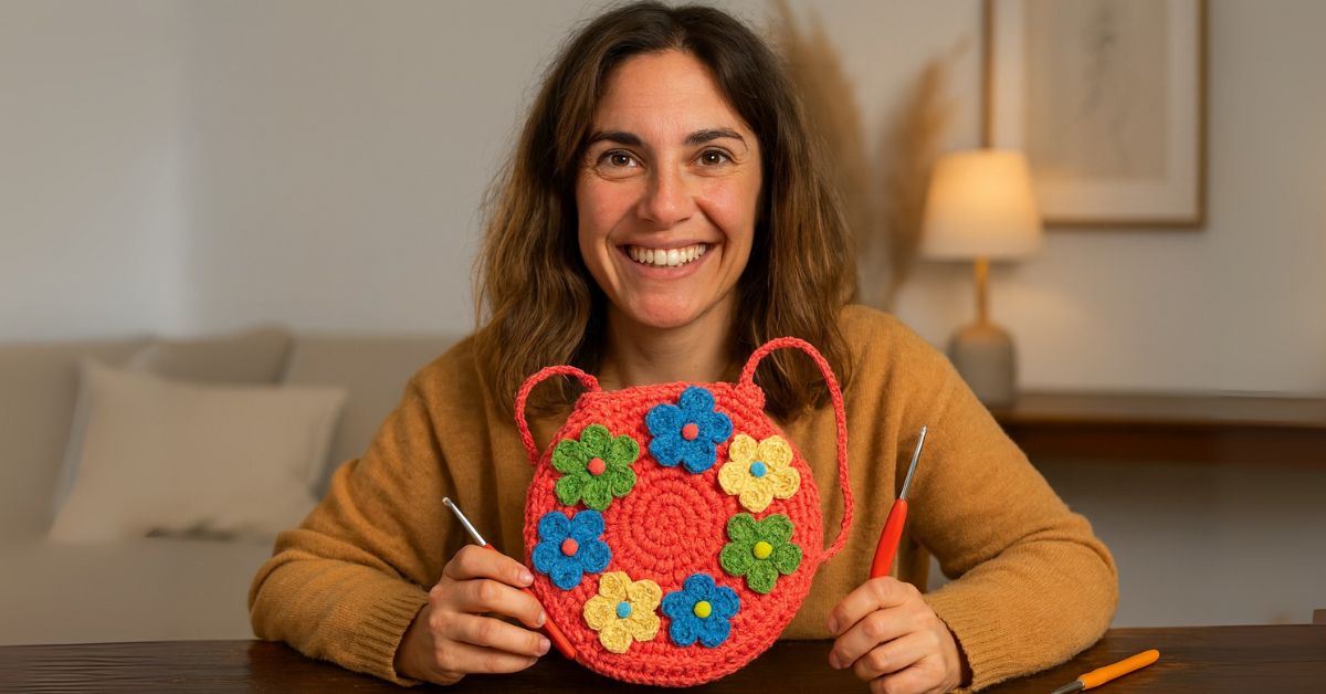 Borsa all'Uncinetto per Bambina