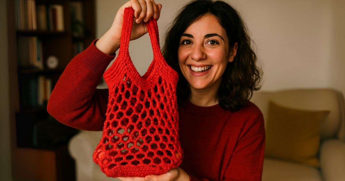 Borsa Spesa Uncinetto