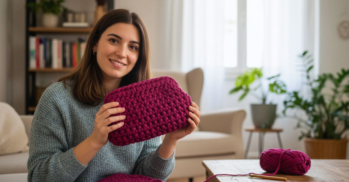 Borsa Clutch Uncinetto