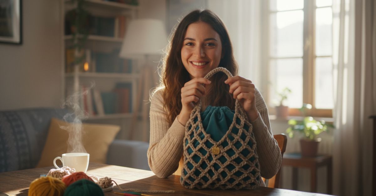 Borsa a Rete Uncinetto