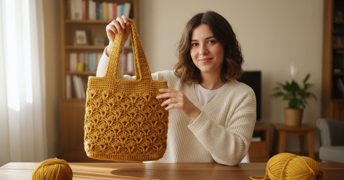 Borse di lana fatte a mano