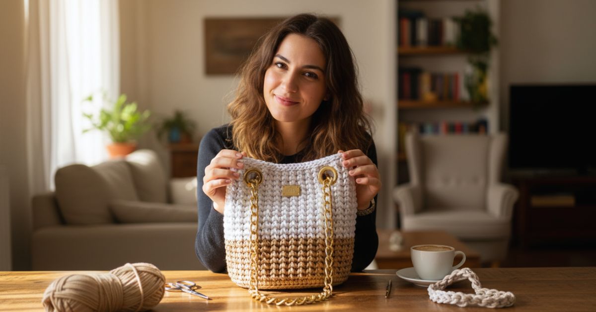 Tutorial borsa all'uncinetto