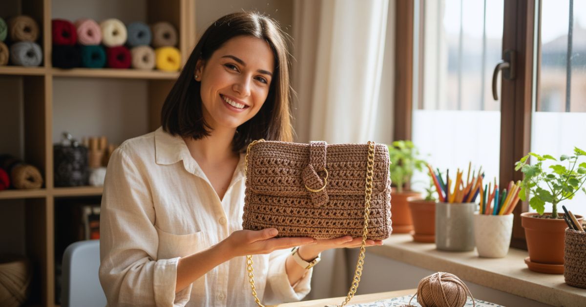 Tutorial borsa uncinetto