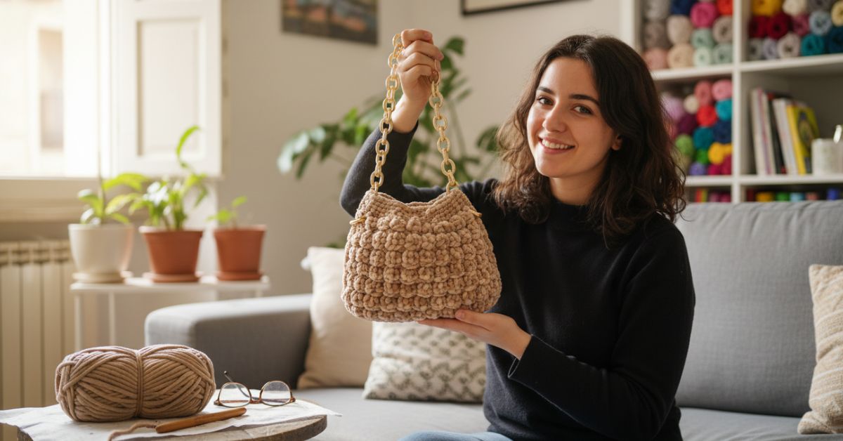 Tutorial borse uncinetto gratis realizza questo modello di lusso con pochi euro
