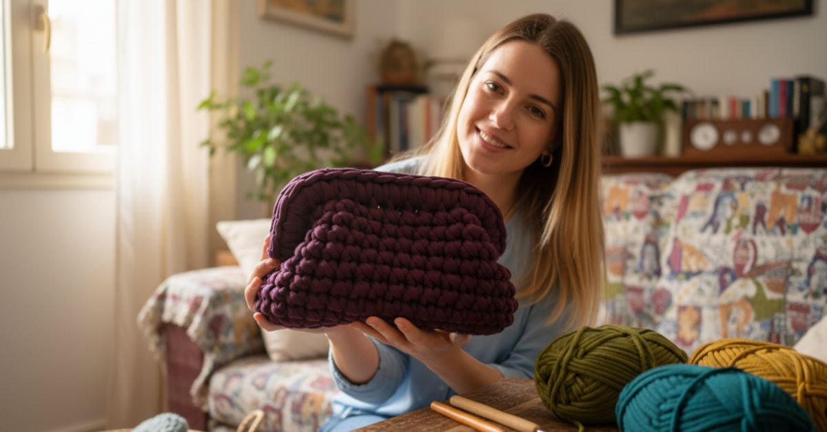 Borsa Clutch uncinetto il segreto del punto a rovescio che sta spopolando