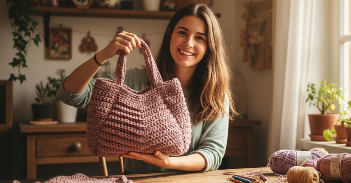 Borsa fatta a mano il segreto del punto Glitch nel nuovo tutorial di tendenza