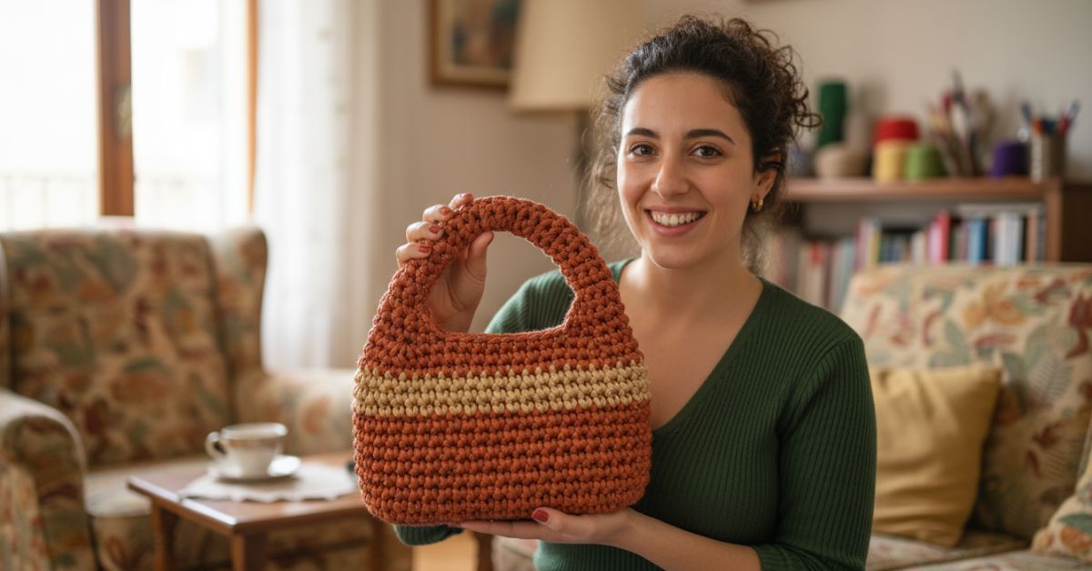 Borsa hobo uncinetto fai da te il tutorial facile per un accessorio glamour