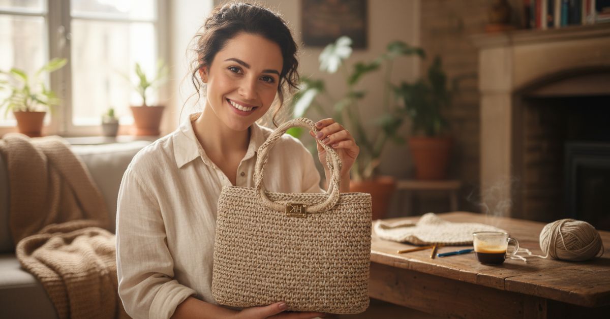 Borsa uncinetto stile boutique il tutorial facile per un risultato da passerella