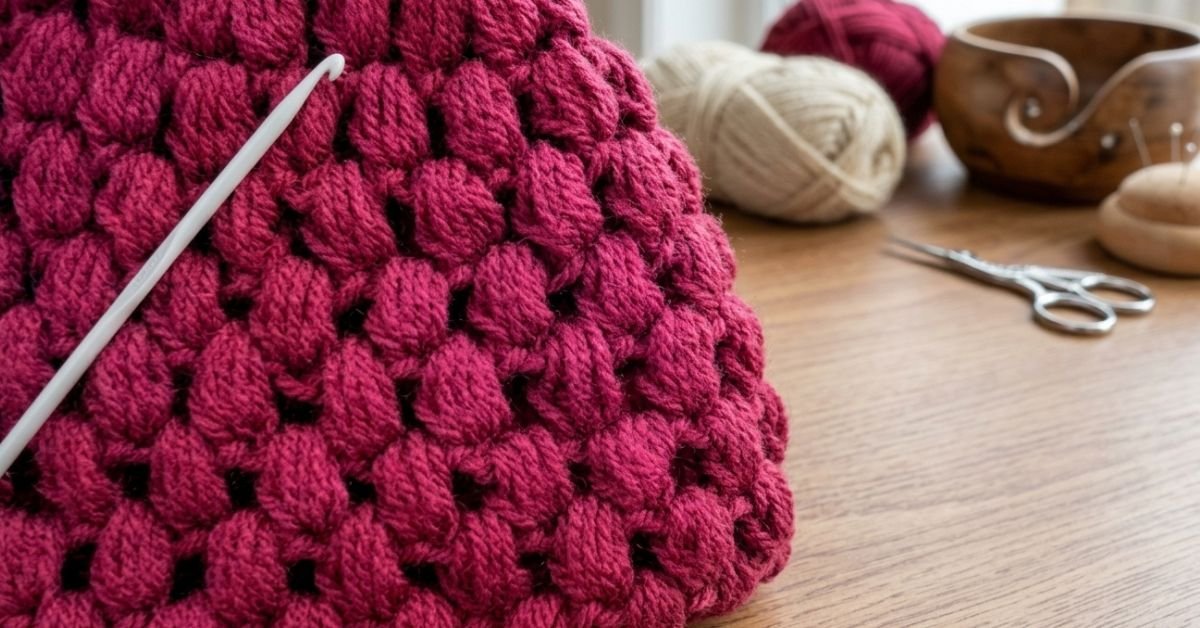 Come fare il punto puff perfetto la tecnica facile per borse e berretti