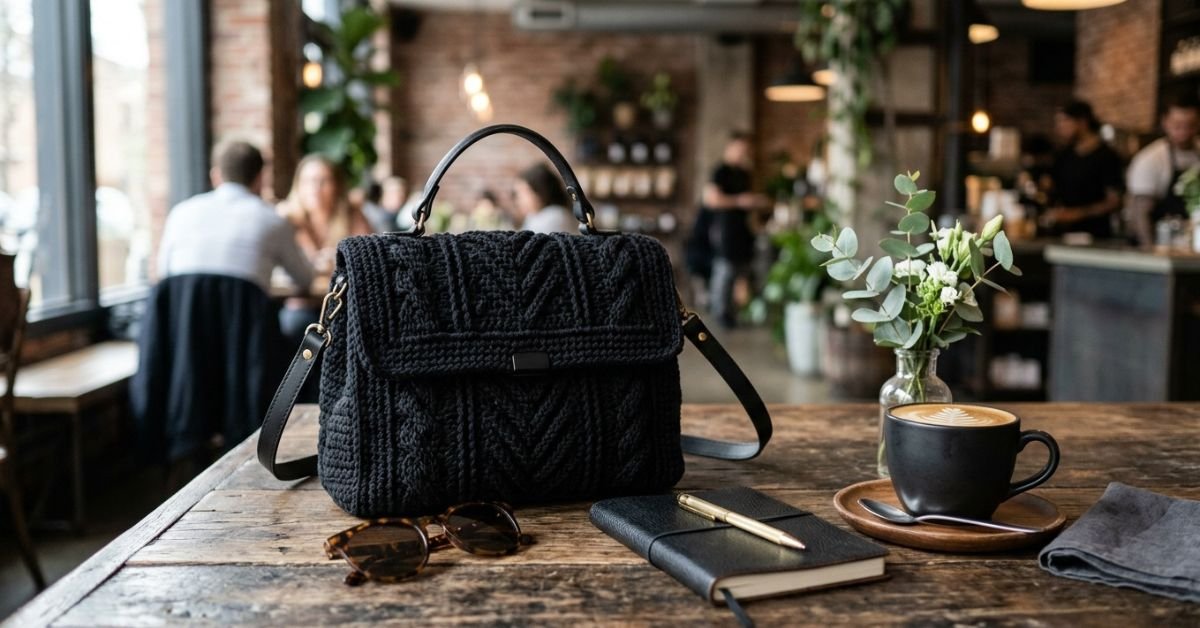 Tutorial borsa uncinetto prada tutti credono sia originale ma lho fatta io a mano