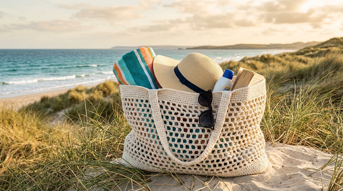 Borsa da mare alluncinetto tutorial: capiente e leggera ecco come lho progettata da sola