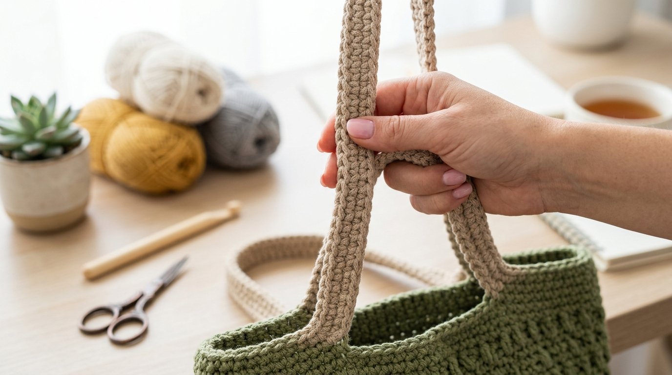 Manico per borsa uncinetto tutorial: il mio segreto per farlo robusto e che non si cede
