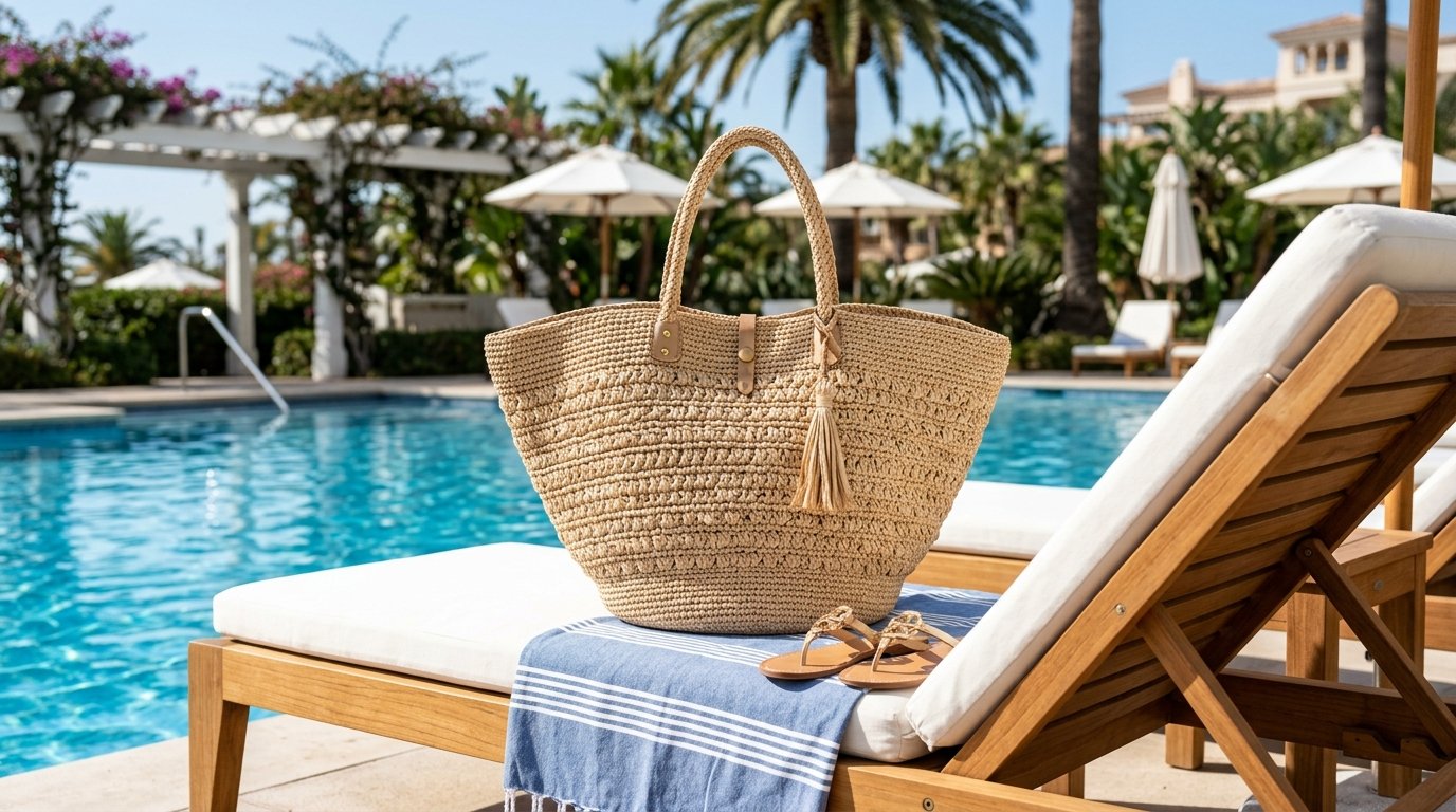 Borsa mare rafia uncinetto tutorial: ecco come ho fatto la mia borsa da spiaggia definitiva