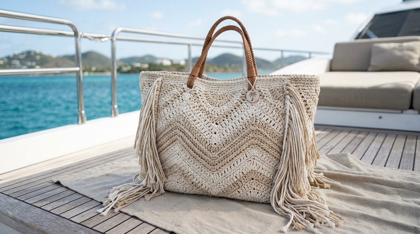 Borsa saint barth uncinetto tutorial: ho replicato il modello iconico e tutti mi guardano
